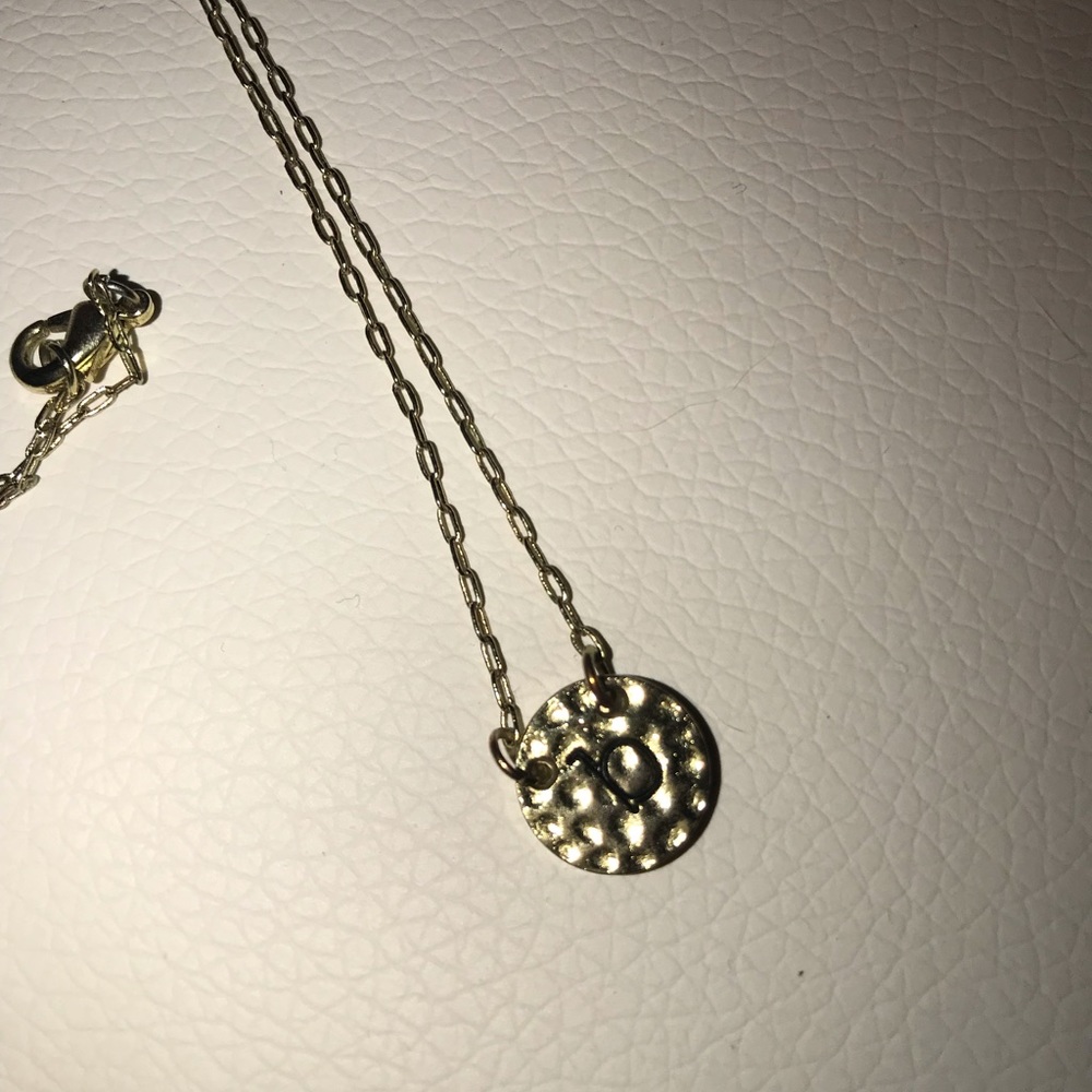 Gold letter “b” Necklace